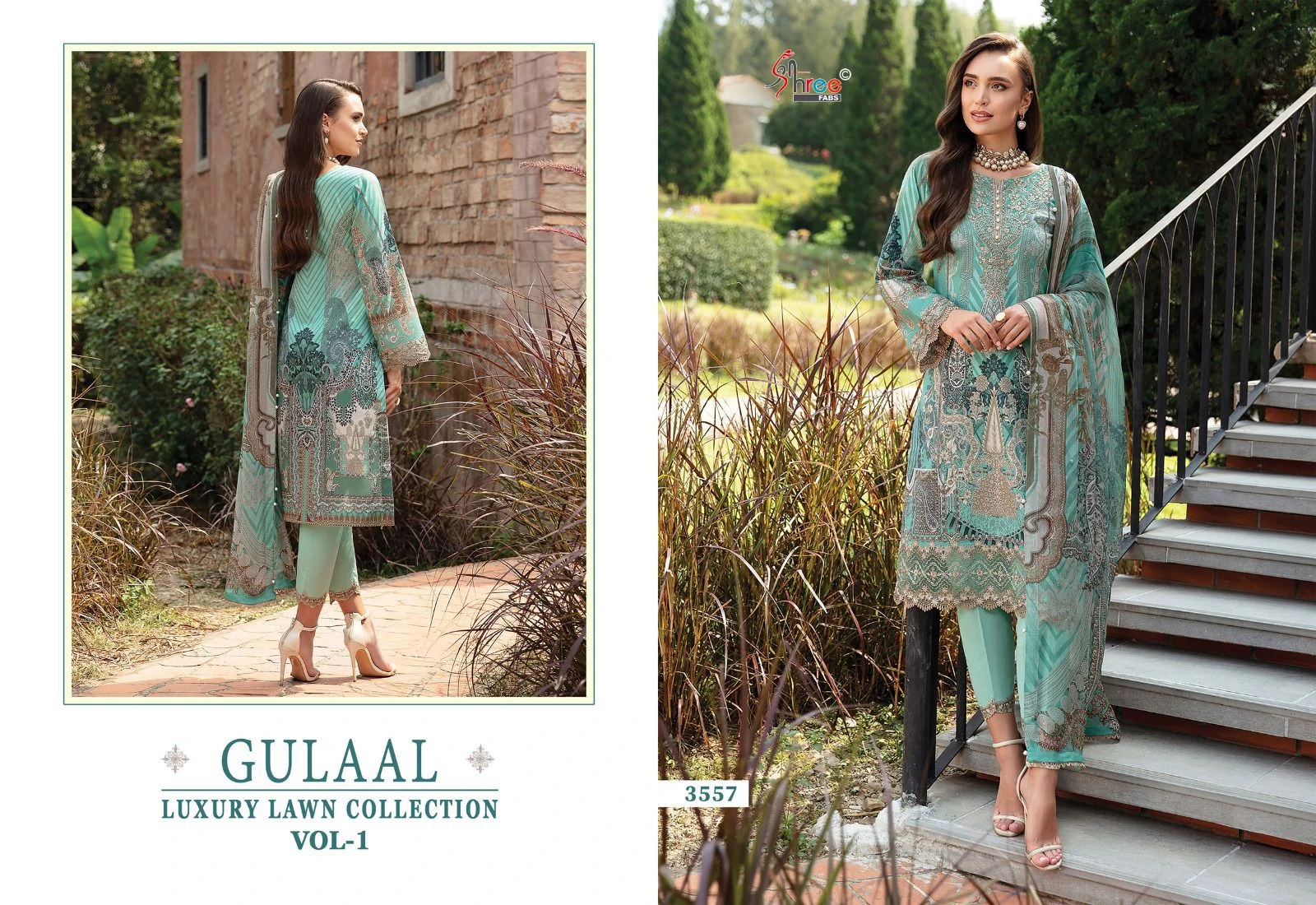 GULAAL LUXURY LAWN COLLECTION VOL-01